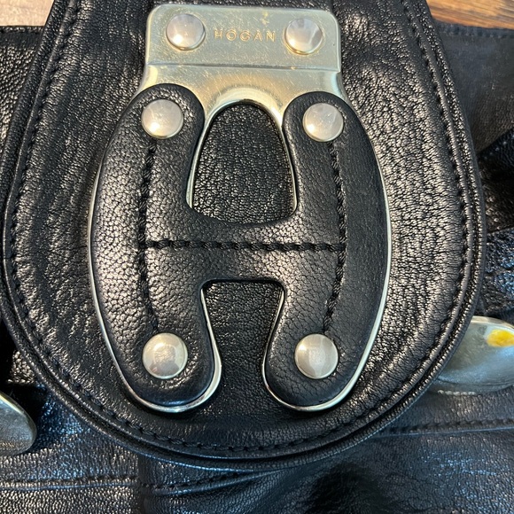 Hogan leather bucket bag - Picture 2 of 10